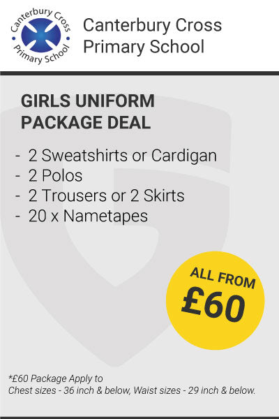 Canterbury Cross Girls Full Uniform Package