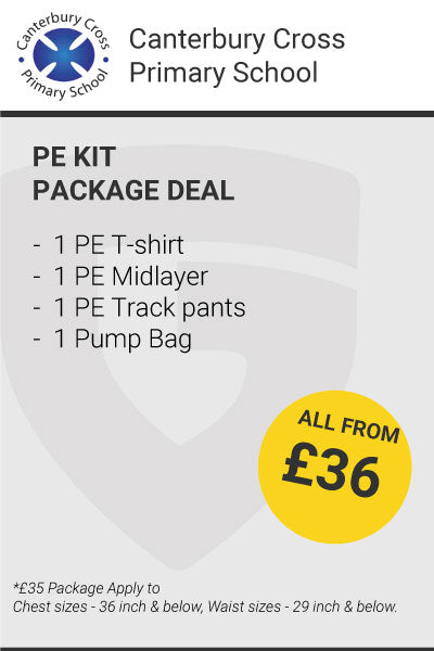 Canterbury Cross PE Kit Package