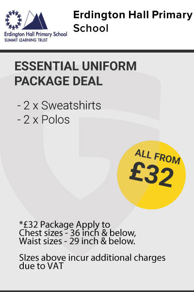 Erdington Hall Primary School Essential Package Deal