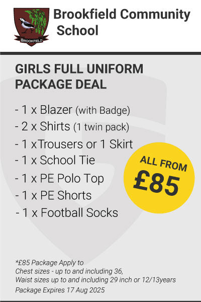 Brookfield Community Girls Uniform Package Deal