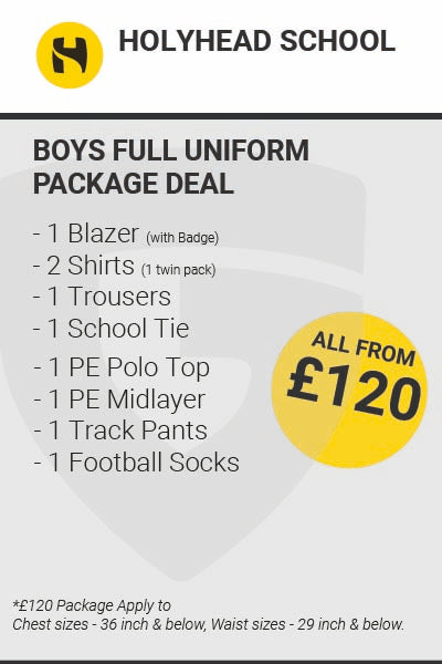 Holyhead Girls Full Uniform Package