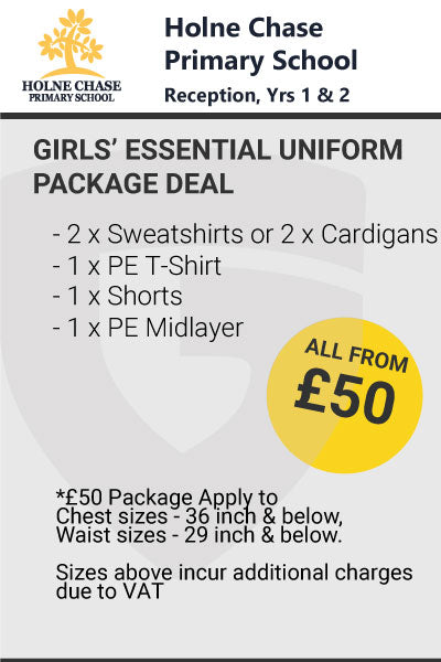 Holne Chase Girl's Essential Package YRS 1&2