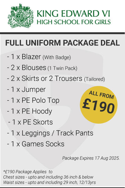 King Edward VI High School Girls Package Deal