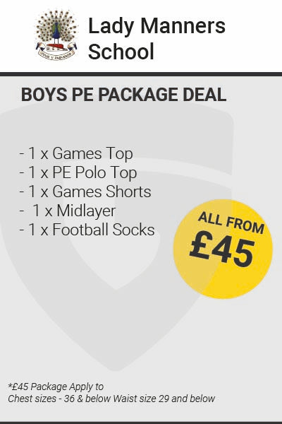 Lady Manners Boys PE Package Deal