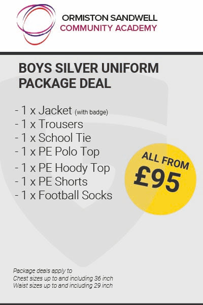 Ormiston Sandwell Community Boys Silver Package Deal