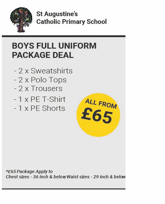 St Augustine Boy's Full Uniform Package