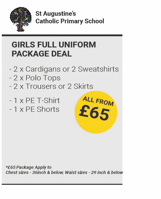 St Augustine Girl's Full Uniform
