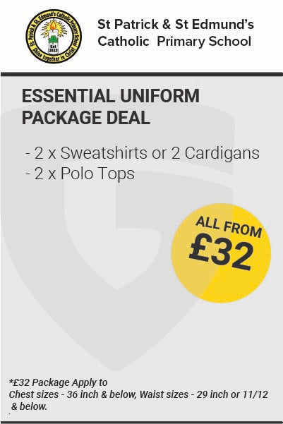St Patrick & St Edmund's Catholic Primary School Essential Package