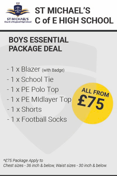 St Michael's Boys Essentials Package Deal