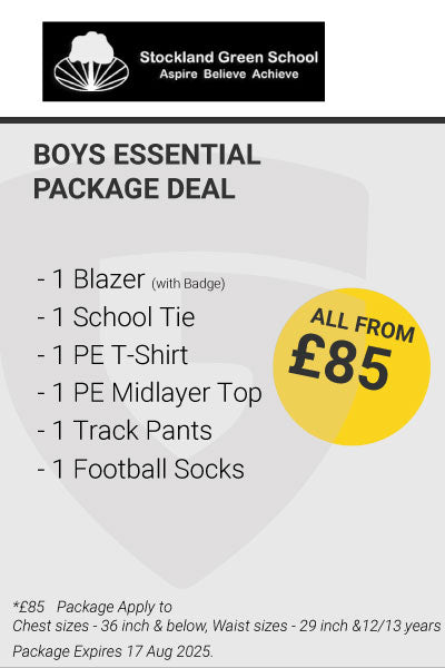 Stockland Green School Boys Essential Package Deal