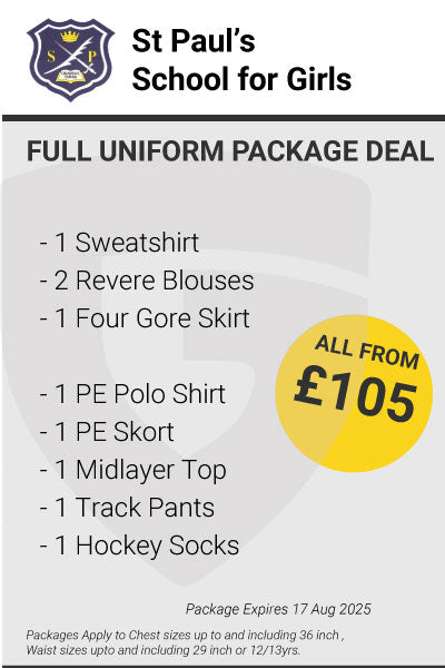 St Paul's School for Girls Full Uniform Package Deal