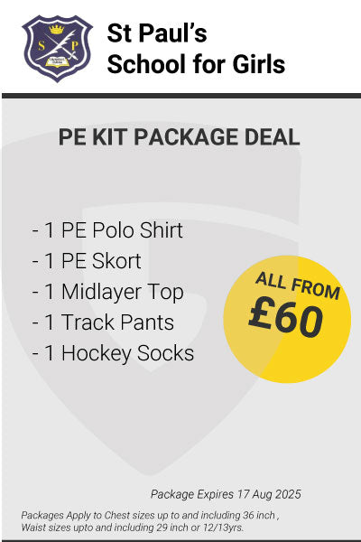 St Paul's School for Girls PE Kit Package Deal