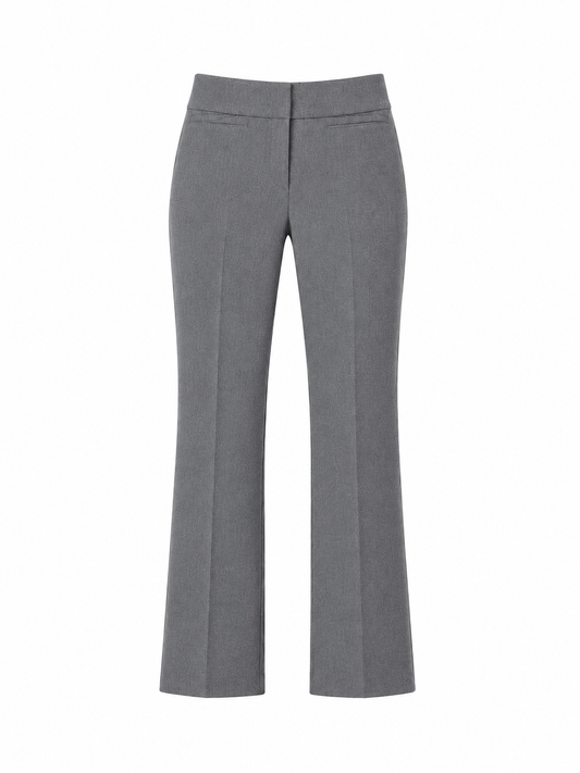 Junior Girls School Trousers-Grey