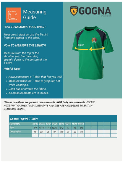 University of Birmingham School PE T-Shirt