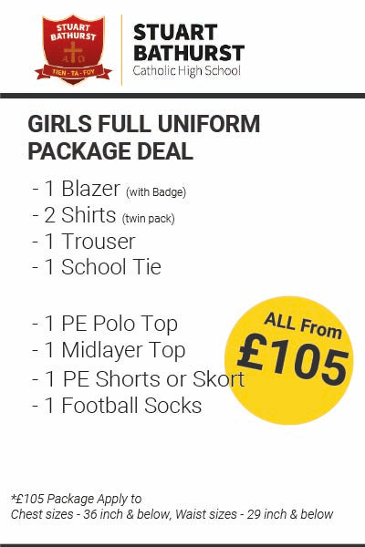 Stuart Bathurst Catholic Girls Senior Full Uniform Package Deal