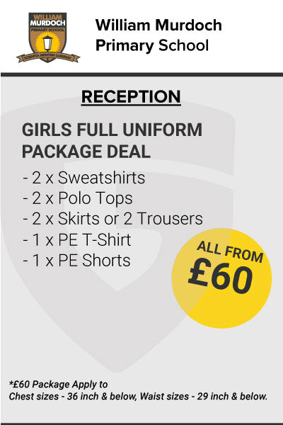 William Murdoch Girls's Full Reception Package