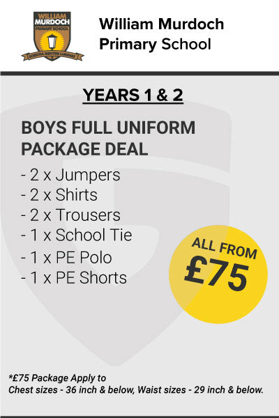 William Murdoch Boy's Full Package Y1-Y2
