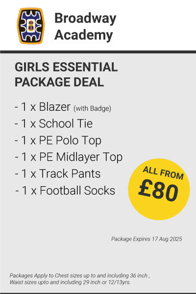 Broadway Academy Girls Essential Package Deal