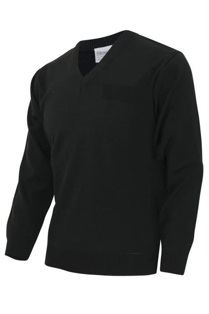 V Neck School Jumper