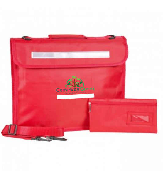 Product image for Causeway Green Primary School Book Bag