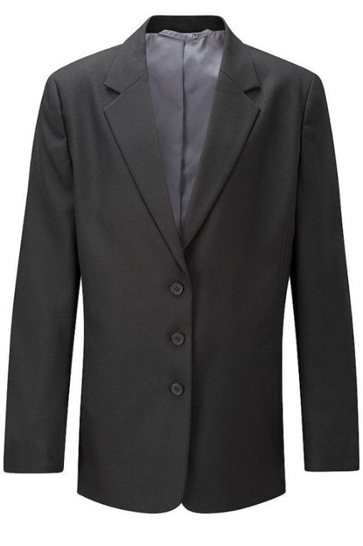 Product image for Girls Slim Fit School Blazer-Black