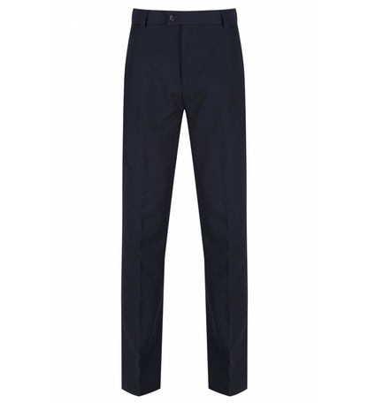 Product image for Junior Boys Elasticated School Trousers - Navy