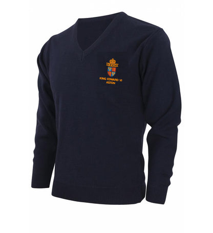 Product image for King Edward VI Aston Jumper - Navy