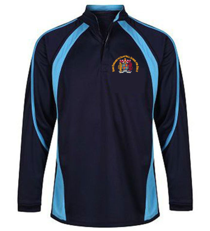 Product image for King Edward VI Camp Hill Girls Reversible Rugby Shirt