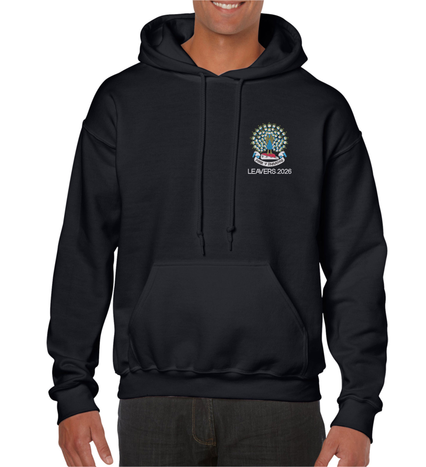 Product image for Lady Manners Leavers 2026 Y13 - Black Hoodie