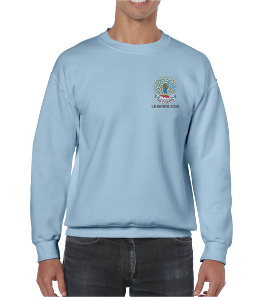 Product image for Lady Manners Leavers 2026 Y13 - Light Blue SweatShirt 