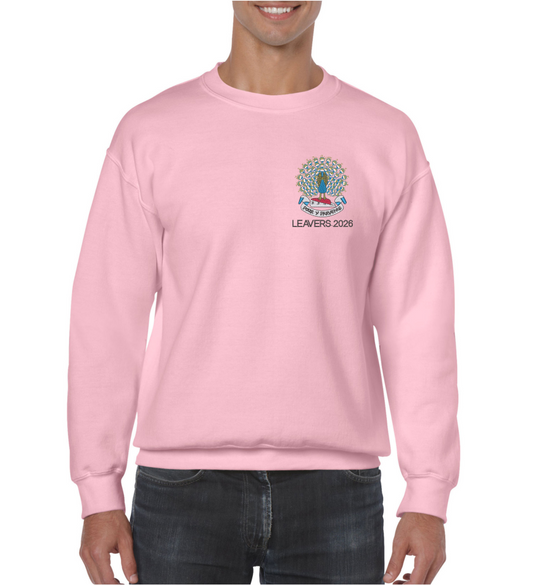 Product image for Lady Manners Leavers 2026 Y13 - Light Pink SweatShirt 