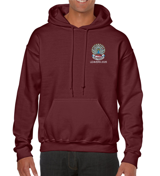 Product image for Lady Manners Leavers 2026 Y13 - Maroon Hoodie