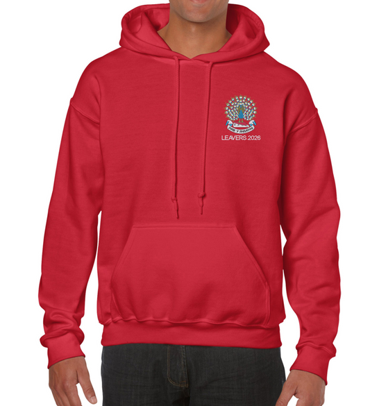 Product image for Lady Manners Leavers 2026 Y13 - Red Hoodie
