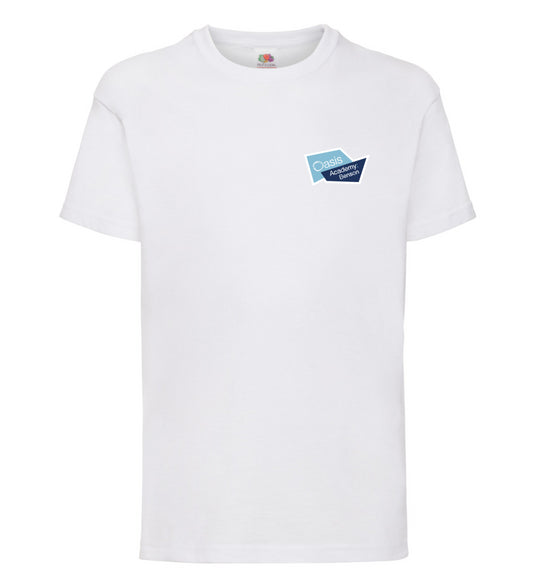Product image for Oasis Benson Academy PE T-Shirt - White