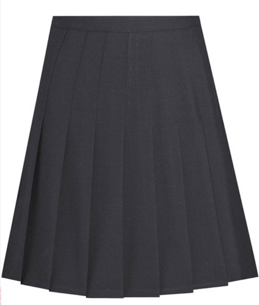 Product image for Senior Black Pleated School Skirt