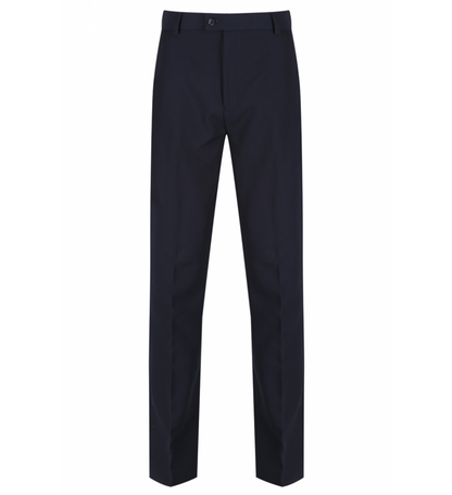 Product image for Senior Boys Elasticated School Trousers - Navy