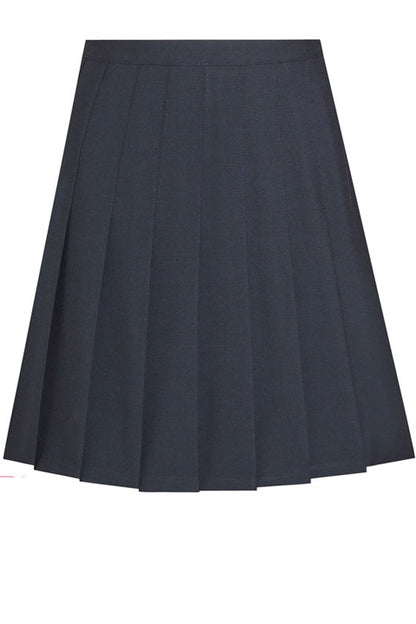Product image for Senior Navy Pleated School Skirt