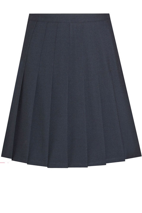 Product image for Senior Navy Pleated School Skirt