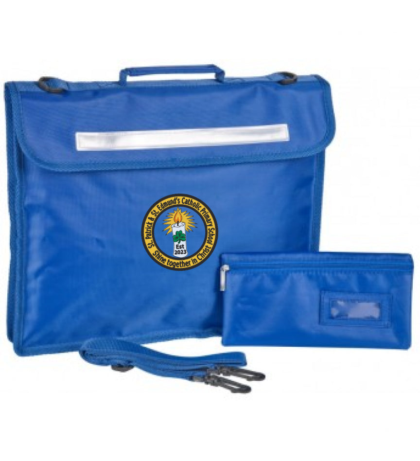 Product image for St Patrick & St Edmund's Catholic Primary School Book Bag