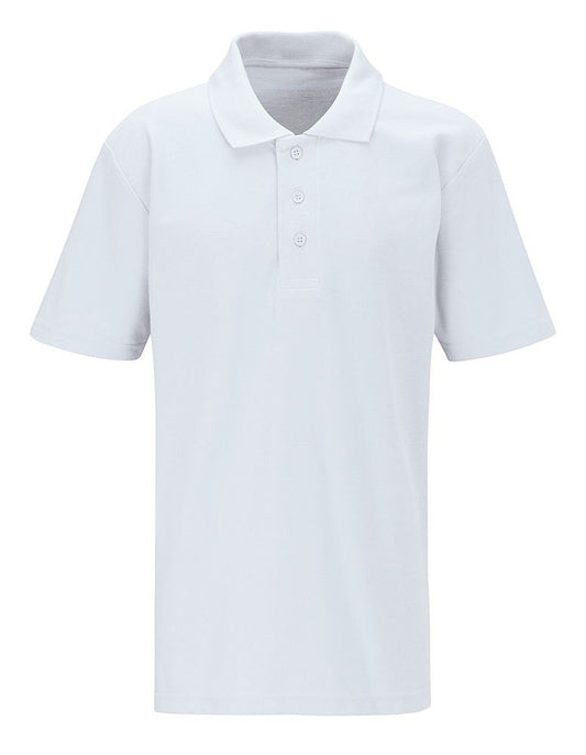 Product image for White School Polo Shirts