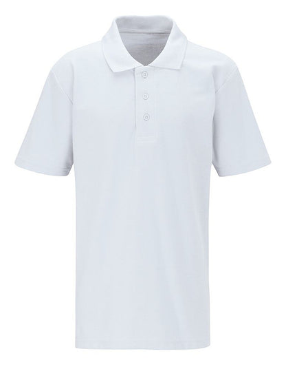 Product image for White School Polo Shirts