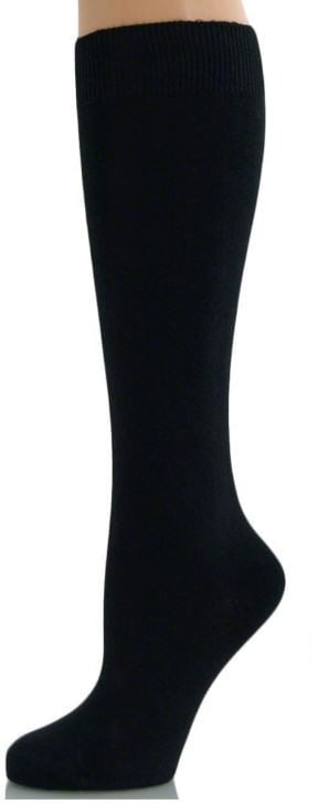 Knee High School Socks - Black - Gogna Schoolwear and Sports