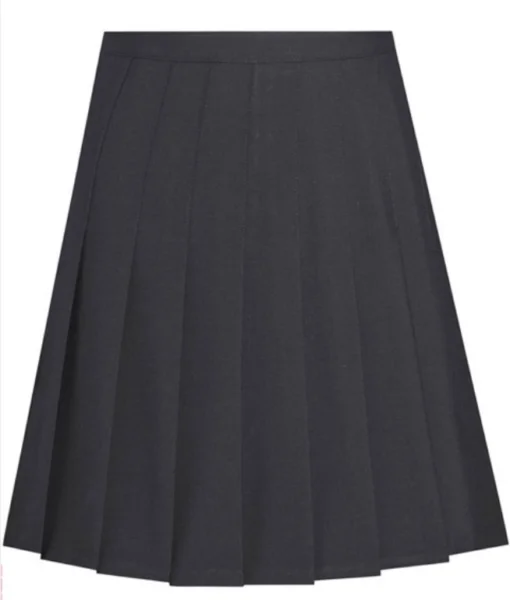 Senior Black Pleated School Skirt | Gogna Schoolwear and Sports