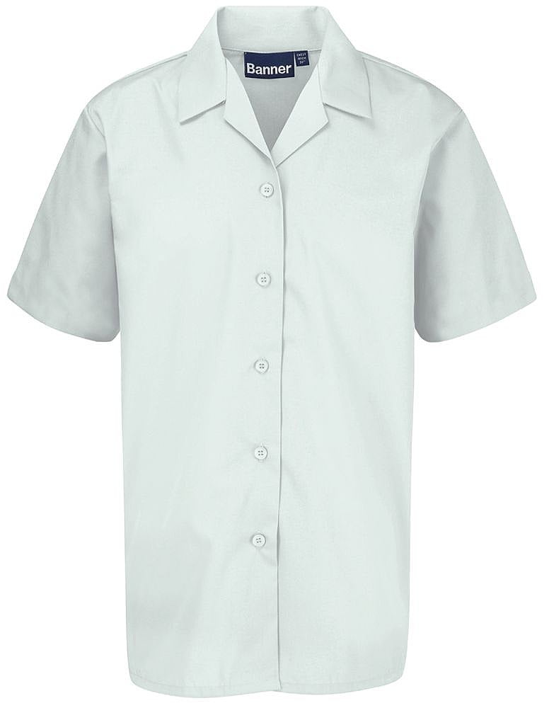 Short sleeve grey sale school shirts